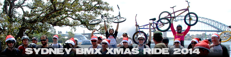 Sydney Xmas BMX Ride 2014