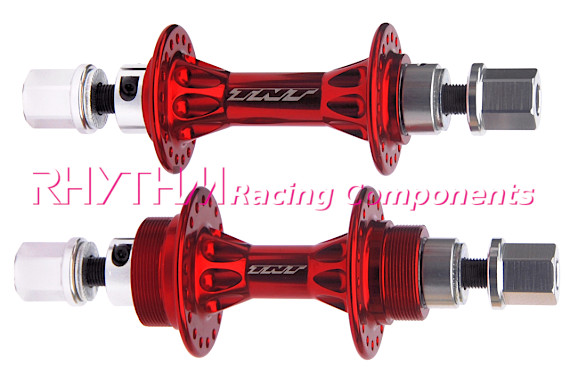 TNT derringer sealed bearing bmx hub red