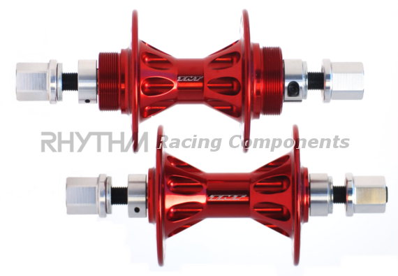 TNT Revolver sealed bearing bmx hub red