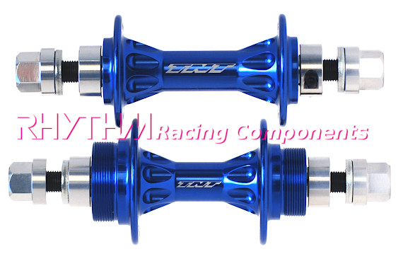 TNT derringer sealed bearing bmx hub blue