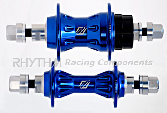 TNT Peacemaker PRO sealed bearing bmx racing hub blue